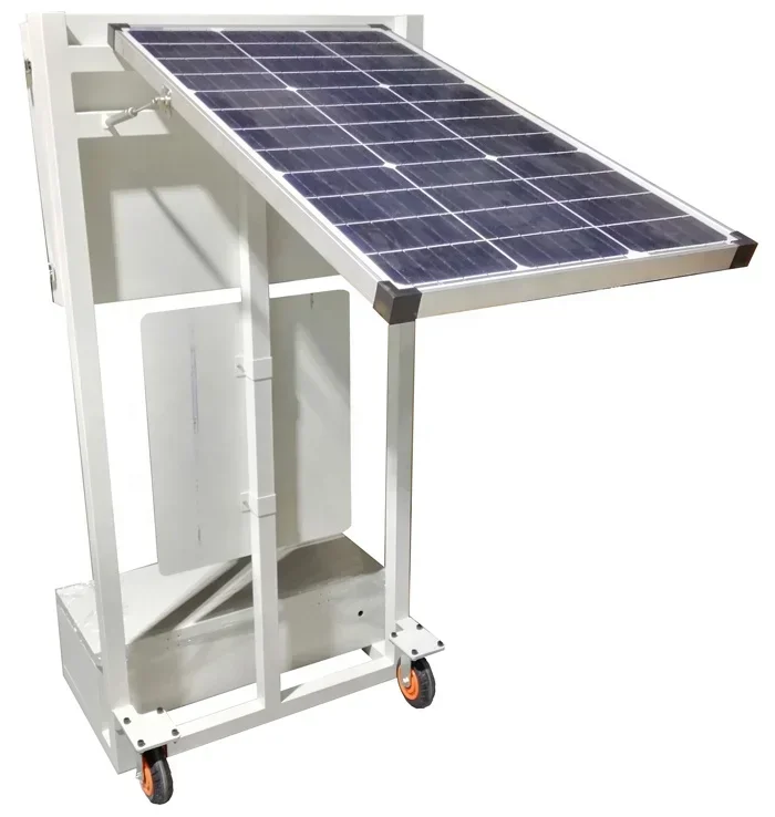 Solar Powered Portable Radar Speed Limit Traffic Digits Display Sign