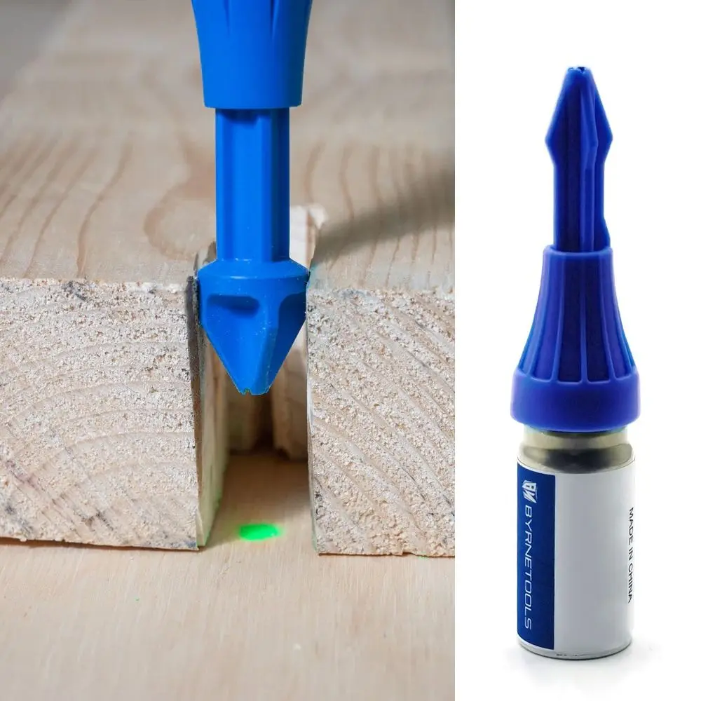 Green Ink Inkjet Marker Pen Fine Point Tip Fine Point Scribe Marker Pen Watercolor Effect Press Type Woodworking Marker Pen