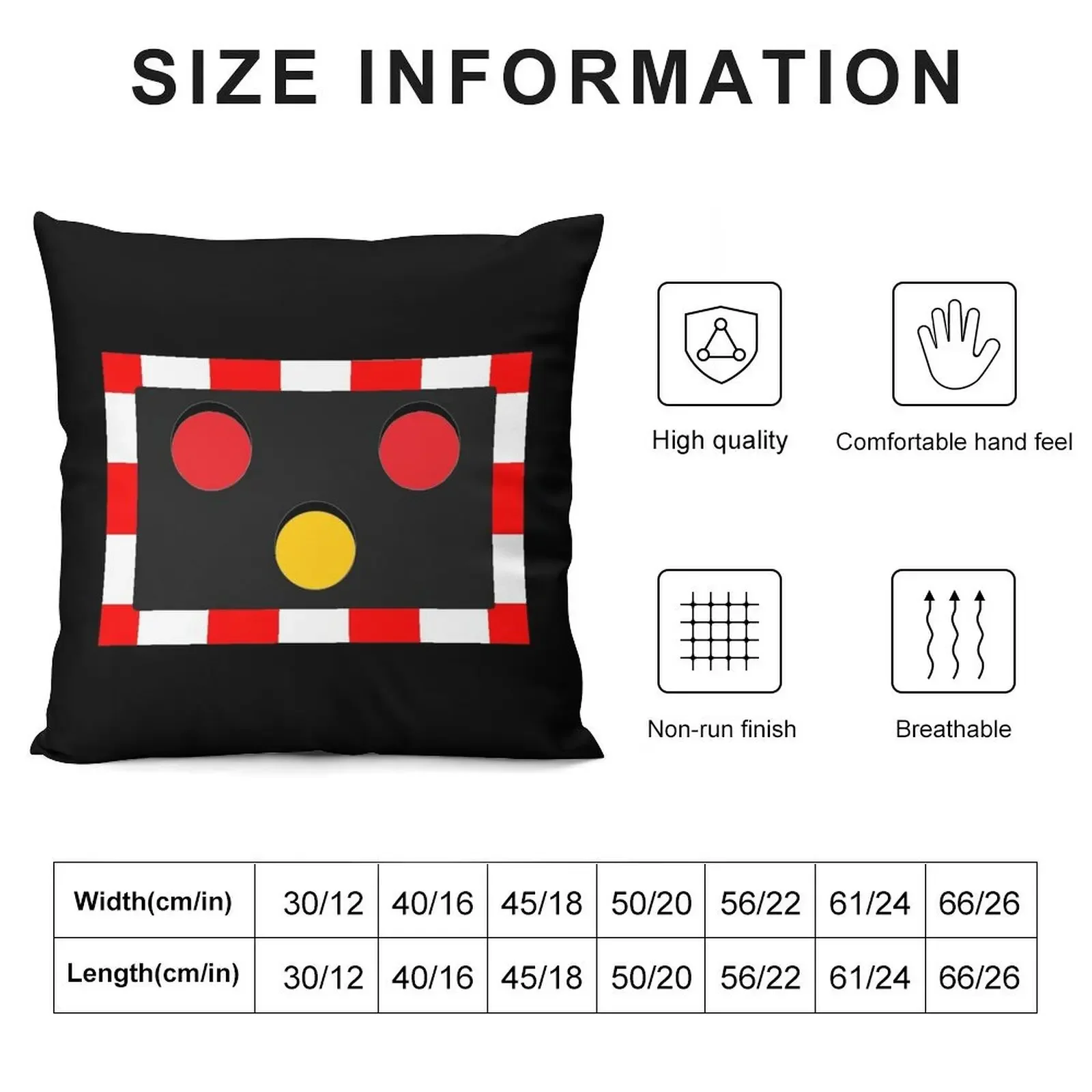 BRITISH RAILWAY LEVEL CROSSING LIGHT Throw Pillow Pillow Cases Decorative Pillow Case Christmas