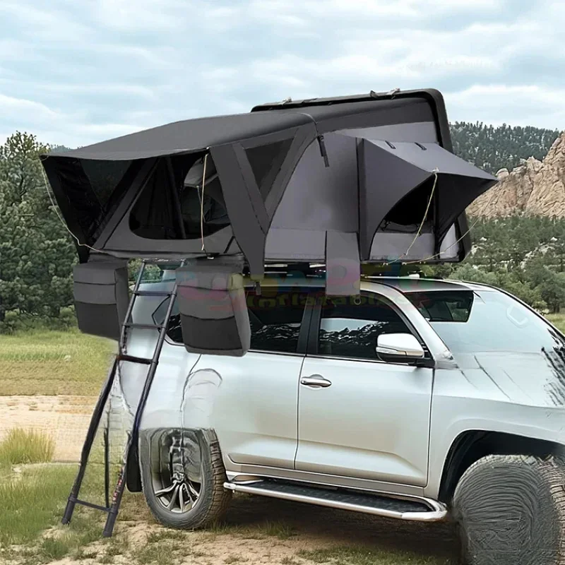 High Quality Modern Car Roof Tent, 4-6 Person, Aluminum Material, Suitable for 4x4 Vehicle Outdoor Auto Camping