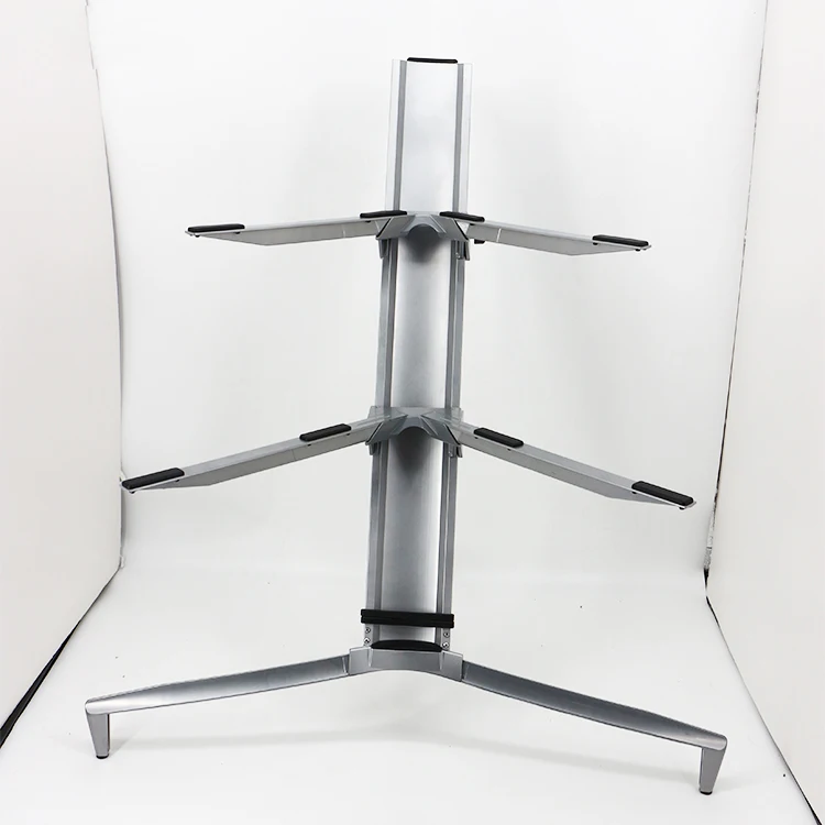 Hooqu Wholesale Price Musical Keyboard Stand Aluminium Keyboard Stand Plane Keyboard Stand