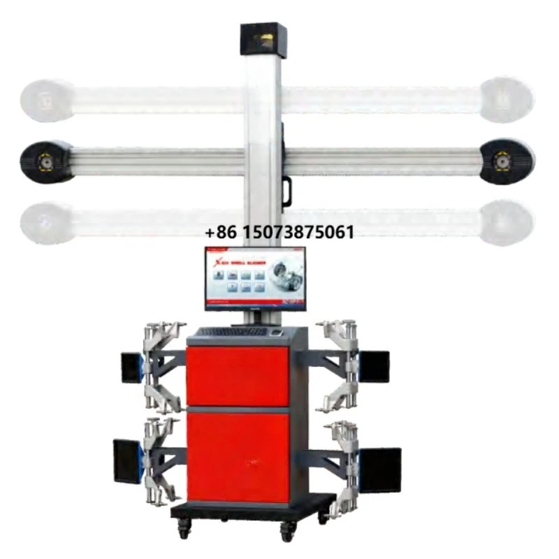 X-831S 3D Full Set Four Wheel Alignment Machine Tire Repair Tools with Auto Track Feature