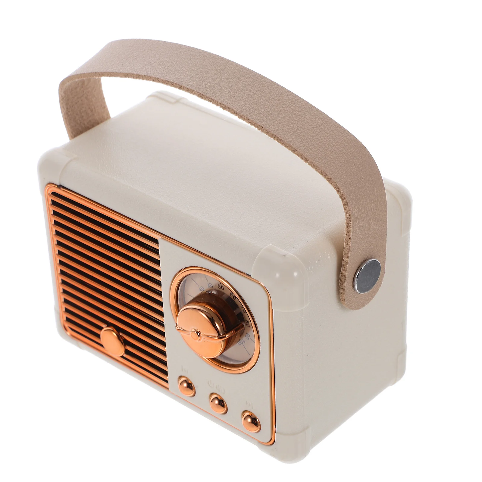 レトロミニポータブルワイヤレススピーカー コンパクトビンテージサブウーファー アウトドア旅行キャンプハイキングパーティー音楽プレーヤー