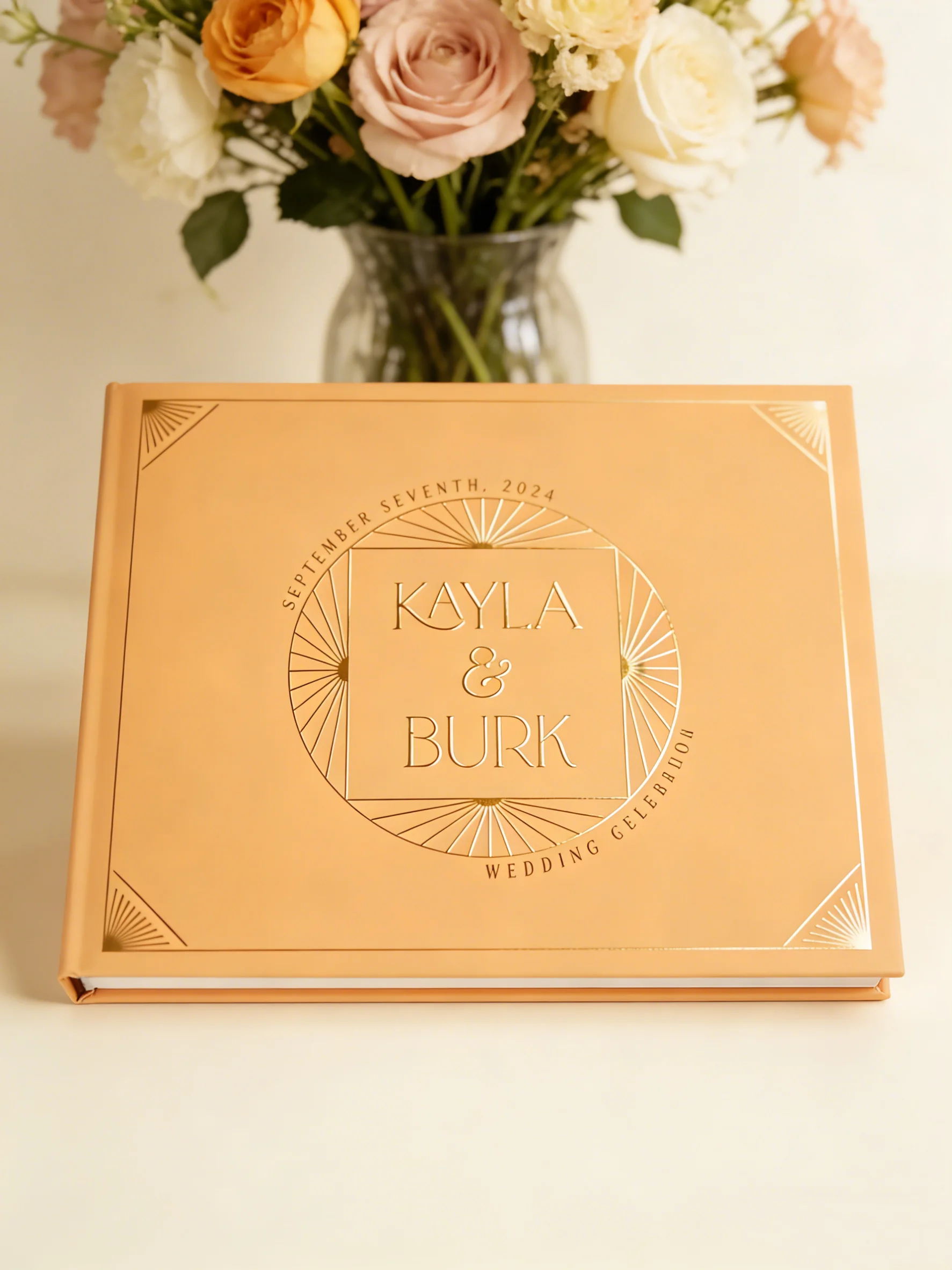 Elegant Retirement Guest Book with Foil, Perfect Sign In Album for Retirement Party, Ideal Gift Idea