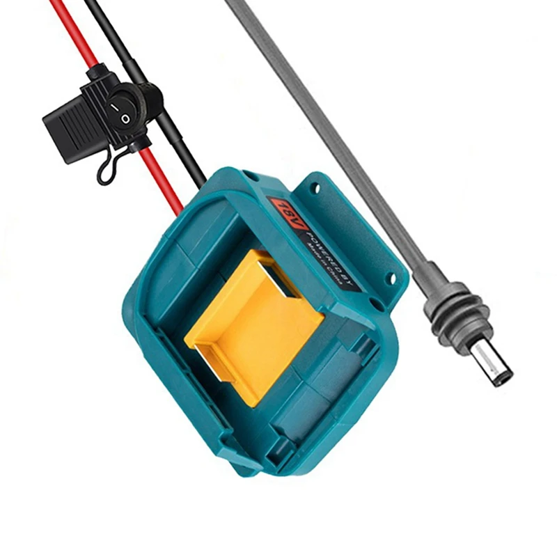 ماكيتا كابل طاقة البطارية لمحول البطارية الصغيرة لبطارية 18 فولت كابل طاقة تيار مستمر صغير مع 3 الصمامات