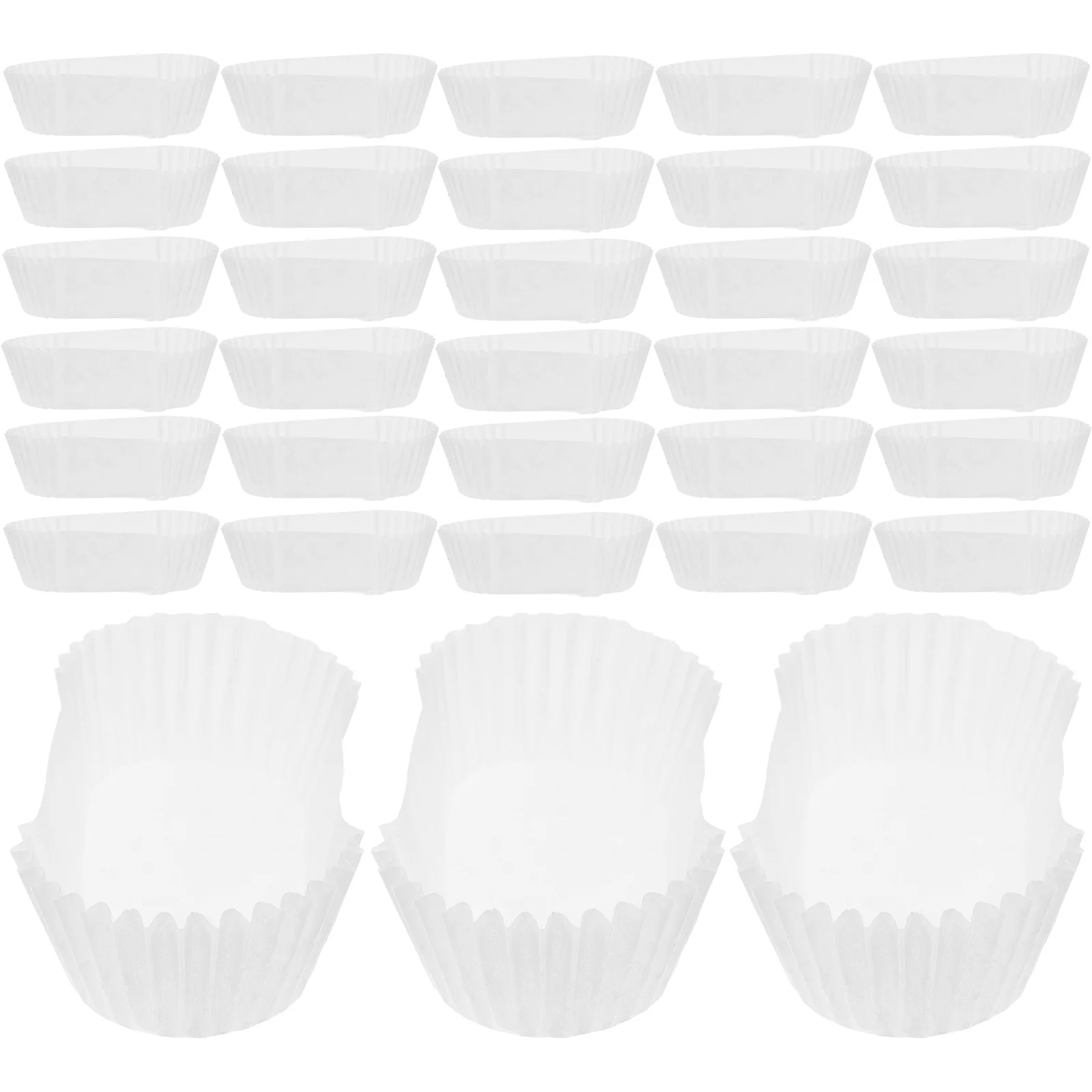 

Bread Paper Tray Oval Cake Cup Wrapping Grease Proof Cupcake Liners Baking Cups