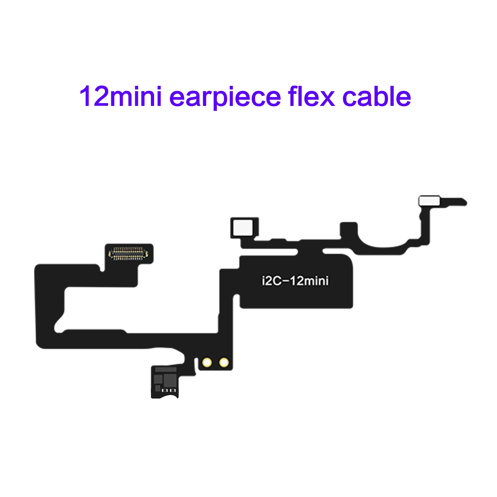 

I2C Receiver Earpiece Flex Cable FPC Detecting Adaptor Floodlight for iPhone 12mini Face ID TrueTone Repair Tool