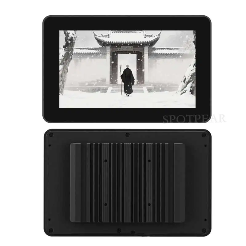 Raspberry Pi 7 polegadas HMI industrial DSI Display LCD 7 polegadas TouchScreen Computador 720 × 1280