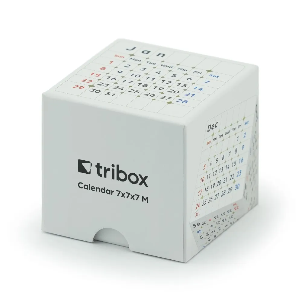 Z-Cube+Tribox Calendario 7x7 M Cubo magnetico Cubo di velocità senza adesivo Giocattoli professionali senza adesivi