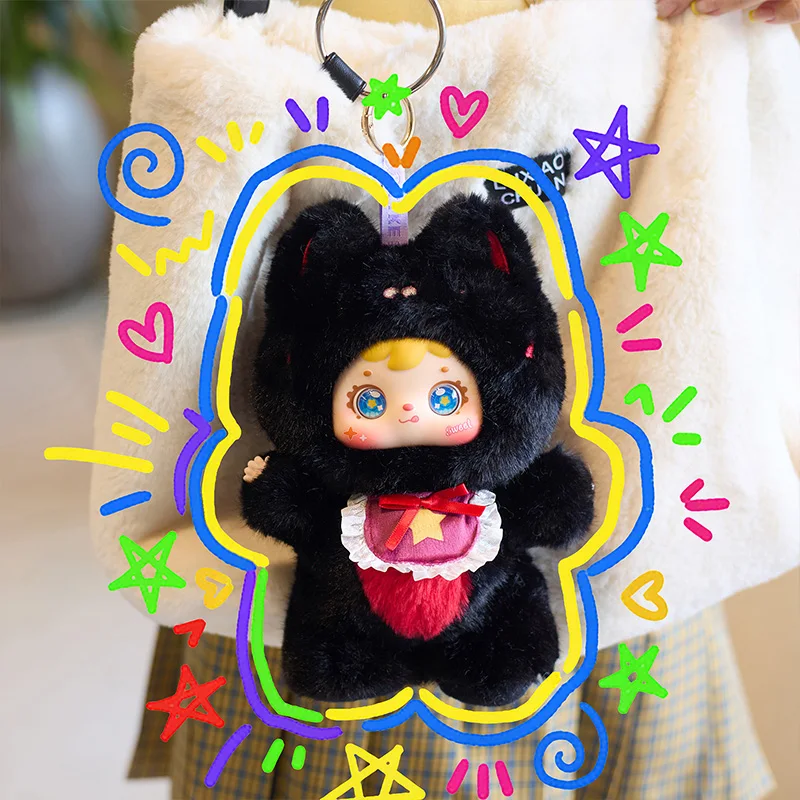 صموئيل ليلة مليئة بالنجوم سلسلة صندوق أعمى دمية من الفينيل قابلة للمشي مع زخرفة صوتية لطيف مرافقة دمية لعبة ممتعة صندوق غامض عصري هدية