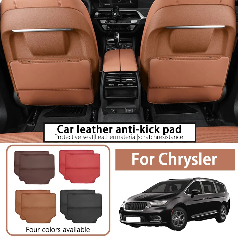 

It is suitable for Chrysler seat rear anti-kick pads, rear seat car seat backs, general vehicle anti-dirt protection mats