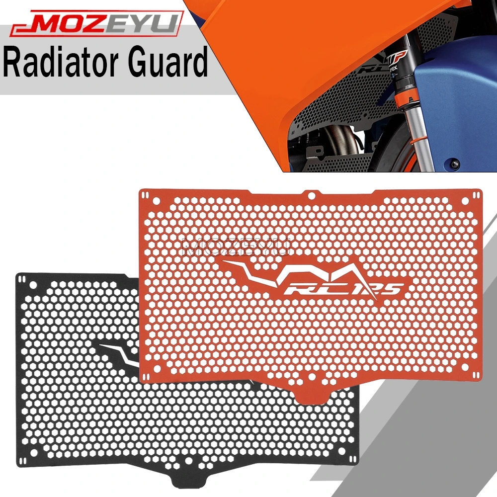 2026 Motorcycle Radiator Grille Cover Guard Protection Protetor For Duke 125/250/390 2024 2025 RC 125/200/390 2022 2023 2024