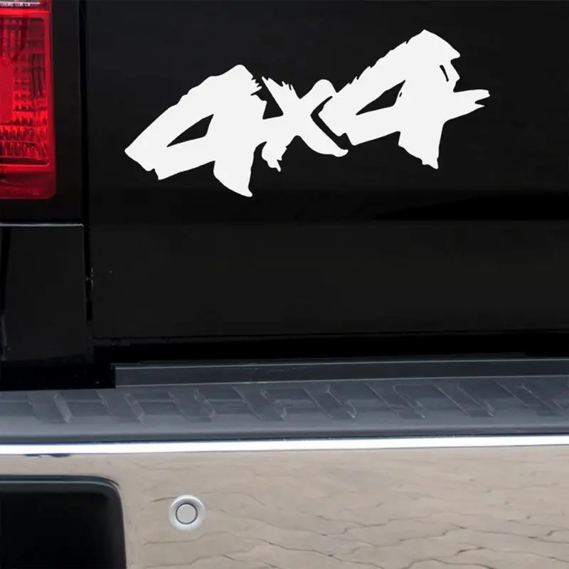 4x4 Decals For Trucks Sun-Proof Waterproof Creative Car Sticker 4x4 Accessories Offroad Unique Versatile Off Road Stickers