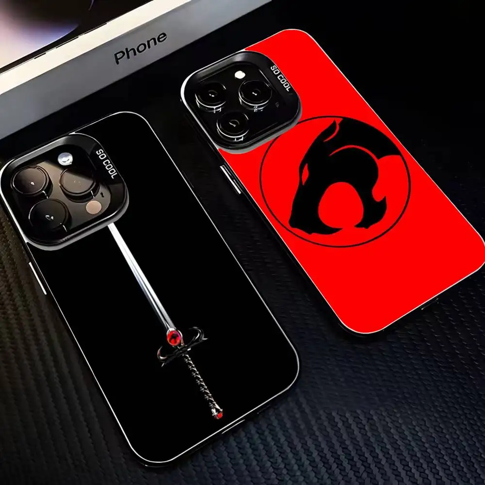

A-Animados t-thundercats Phone Case For iPhone 16,15,14,13,12,11,Mini,Pro,MAX Black Matte Shockproof Cover