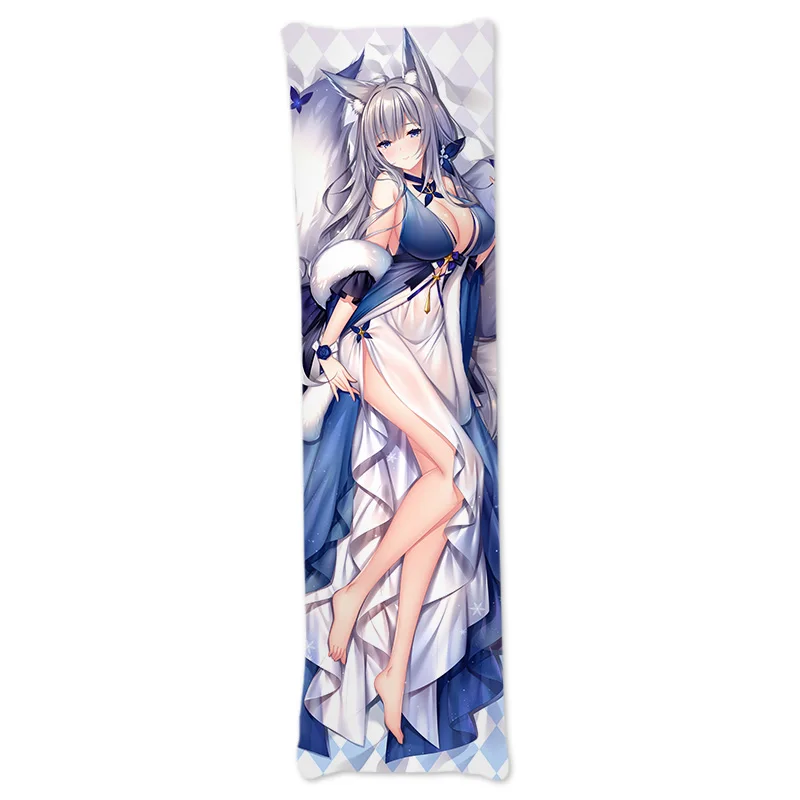 2025 NEW Game Gown Cosplay Cushion Cover Azur Lane Shinano Double-sided Dakimakura Hugging Body Pillow Case Gift