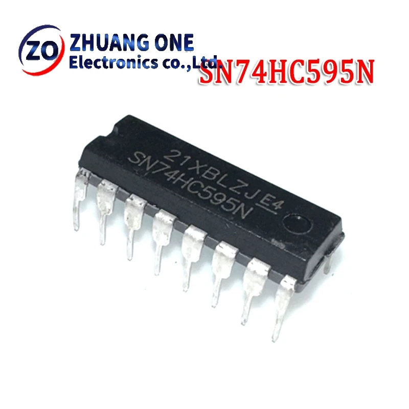 10PCS SN74HC595 74HC00 74HC04 74HC08 74HC14 74HC32 74HC74 74HC86 74HC138 74HC257 74HC393 N DIP-16