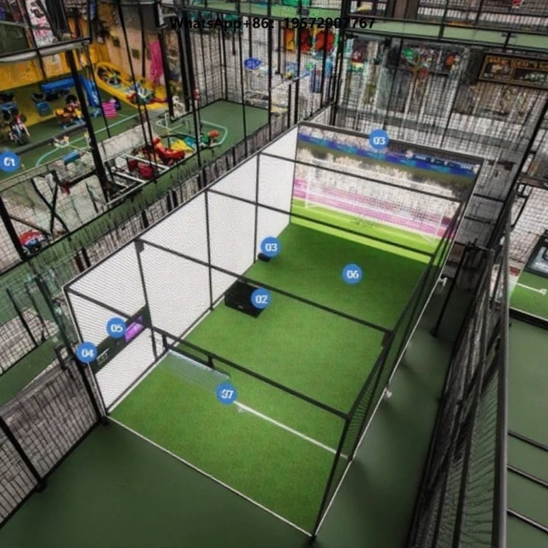 Interactive Immersive Digital Virtual Multimedia Soccer Wall Projection Indoor Model Playground School Shopping Mall