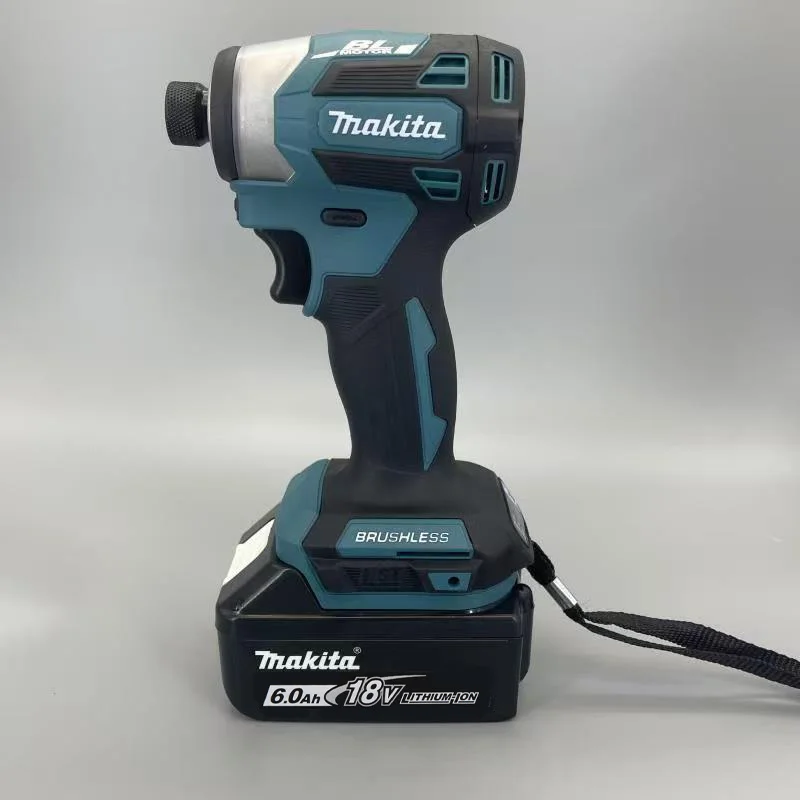 

⛏Makita DTD173 Screwdriver Impact Screwdriver Set Household Electric Screwdriver Electric Hand Drill,Makita 18V 6Ah battery