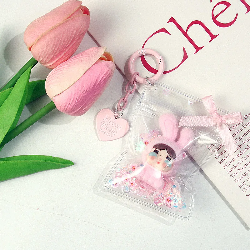 

New Mini Kawaii Key chain Cartoon Mobile Phone Pendant Car Decoration Backpack Dolls Gift