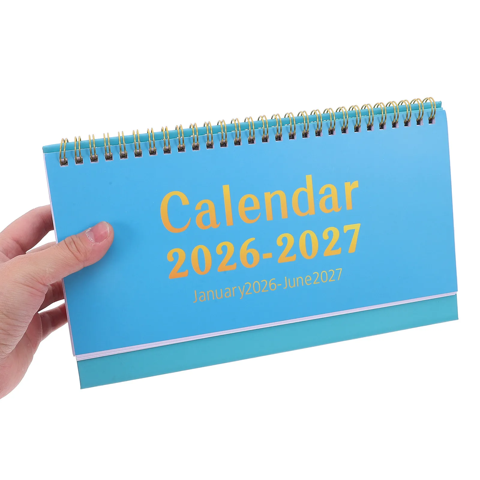 

Aesthetic Desk Calendar 2026-2027 Monthly Flip Planner for Office School Classroom Use Small Calendar for Desk Decor