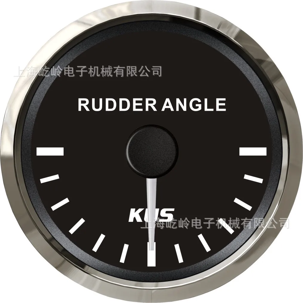 KUS 52mm Yacht Vessel Rudder Angle Gauge Display 0-190ohm Requires Sensor 12V/24V