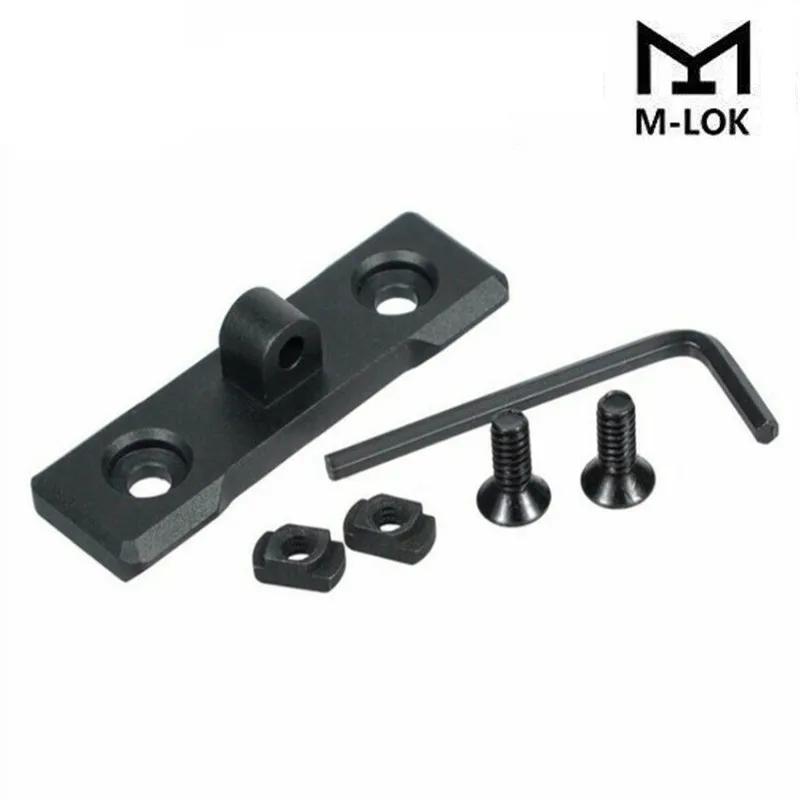 Tactical MLOK Keymod Bipod Mount Handguard Adapter Low Profile AR15 Rifle Accessory Bipods Picatinny Rail