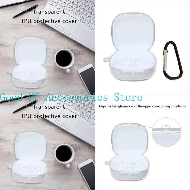 

R53C Flexible Protector Case Suitable For Buds 6 Play Wireless Headphone Shockproof Covers Scratch Resistant Sleeve Daily Use