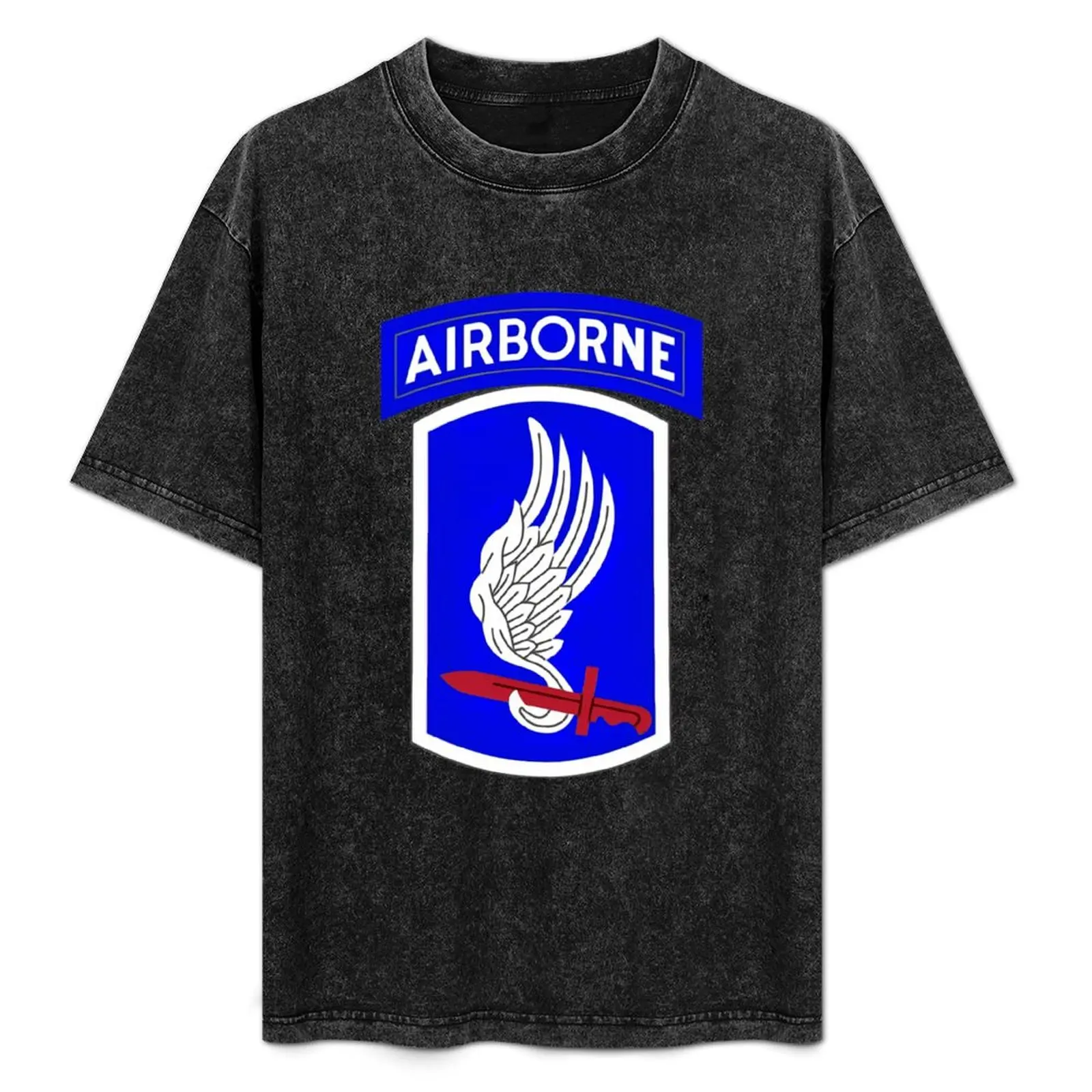 

173rd Airborne Brigade Patch T-Shirt Comfortable Daily Wear Tee