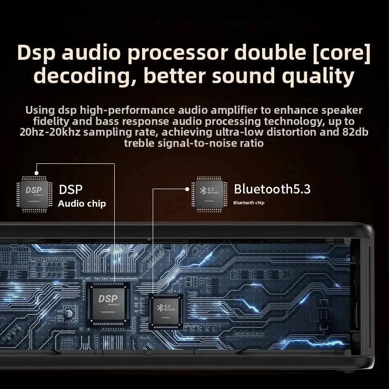 Picture 6: High-quality sound, large volume, subwoofer, home audiophile-grade wireless Bluetooth speaker