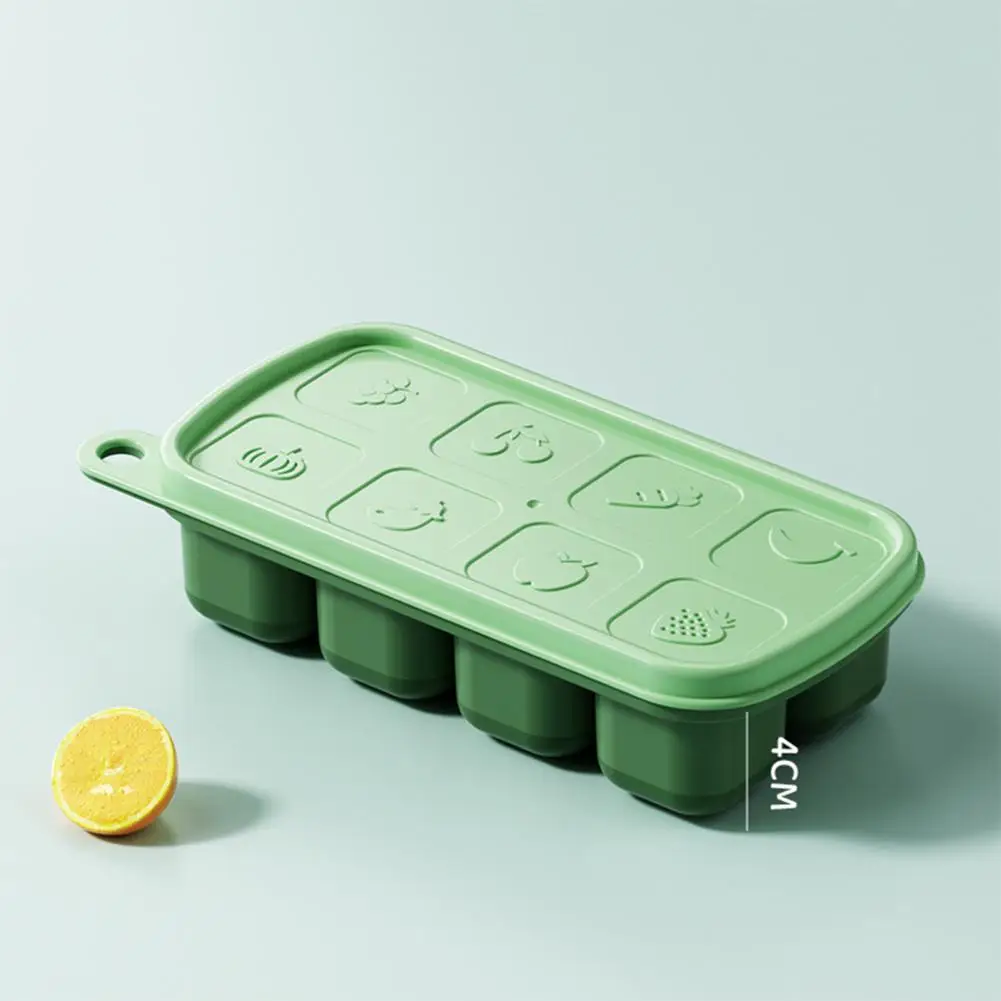 

Beverage Ice Mold Ice Cube Maker for Drinks Bpa-free Silicone Ice Cube Mold for Cocktail Drinks Baby Food Storage for Kitchen