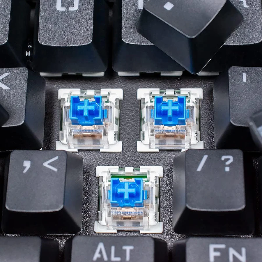 Outemu Switch Dustproof Linear Tactile Clicky Silent 3Pin مفاتيح للوحة المفاتيح RGB LED SMD Gaming متوافقة مع مفتاح MX
