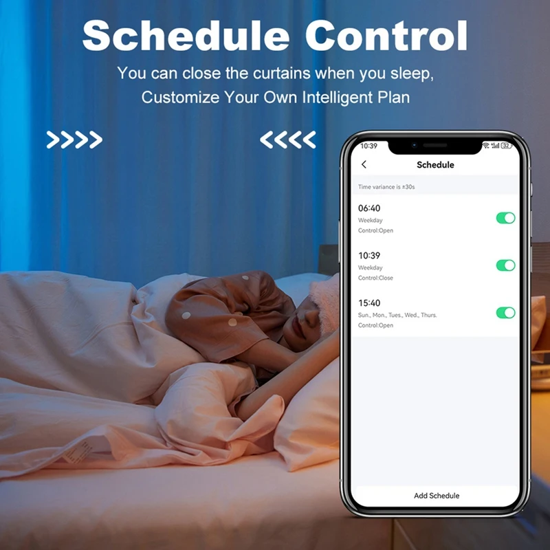 Умный электрический мотор для штор Tuya Zigbee с 2-канальным дистанционным интеллектуальным двигателем затвора для вилки ЕС-A23U