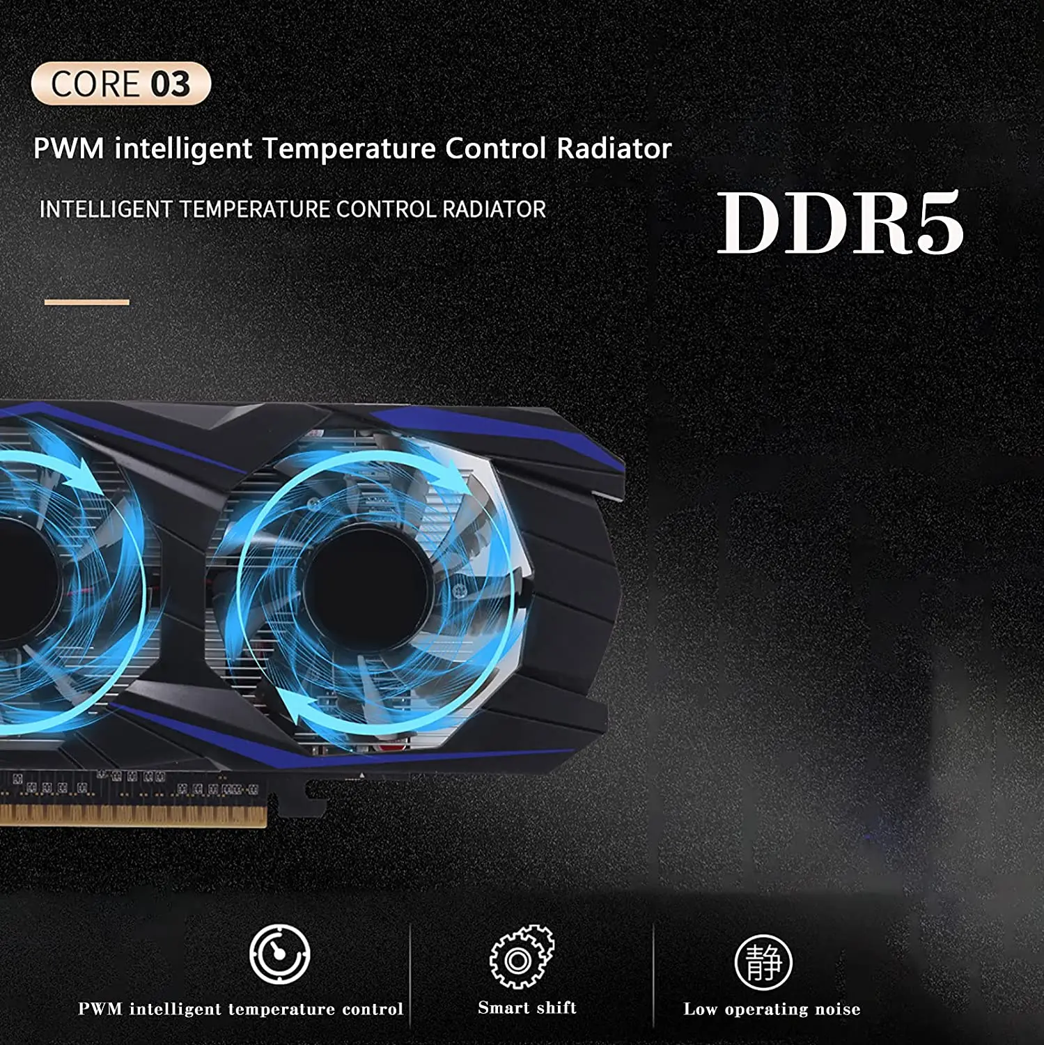 New Graphics Cards GTX1050Ti DDR5 Video Gaming 1GB Mining Cooler With HDMI-Compatible DVI VGA HD Interfaces Dual Fan 1080 For PC