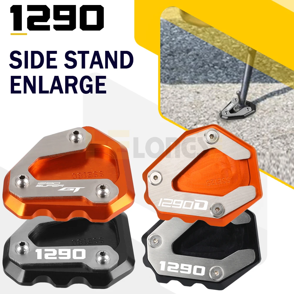 

For KTM 1290 Super Duke GT / Super Duke 1290 GT 2016-2018 Motorcycle Accessories Side Stand Enlarge Pad Kickstand Support Plate