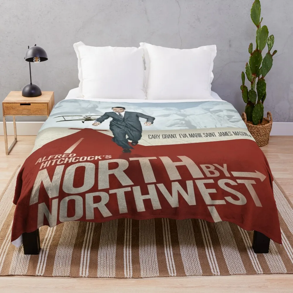 

North by Northwest (1959) Throw Blanket Foldable Soft Warm Blanket for Outdoor Use