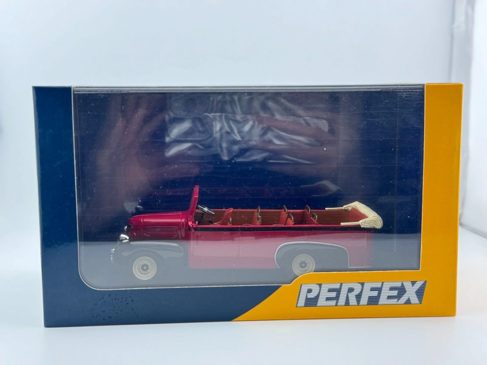 PERFEX 1/43 escala SCHNEIDER turismo coche ROCHET-Schneider 23000 CHANOUD TORPEDO OUVERT 1937 modelo de coche de resina