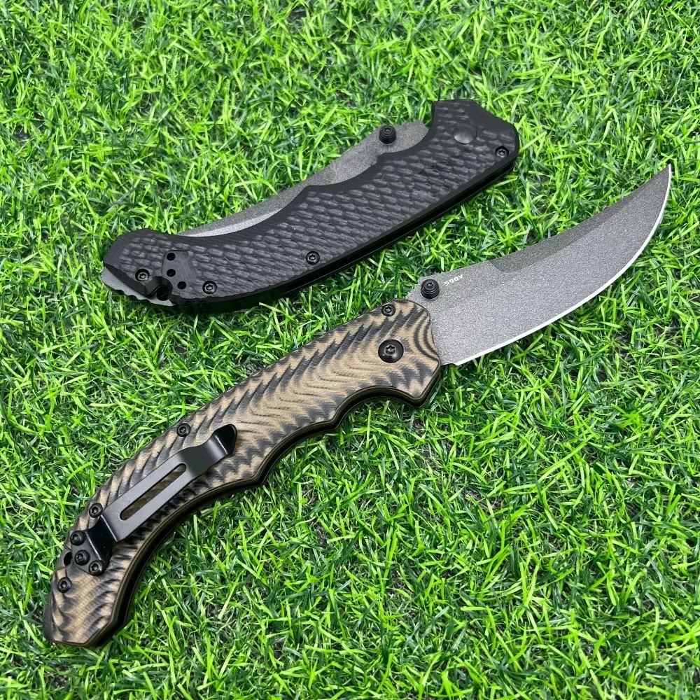 

Складной нож для кемпинга 865 EDC с лезвием D2 и рукоятью G10, портативный инструмент для выживания в джунглях