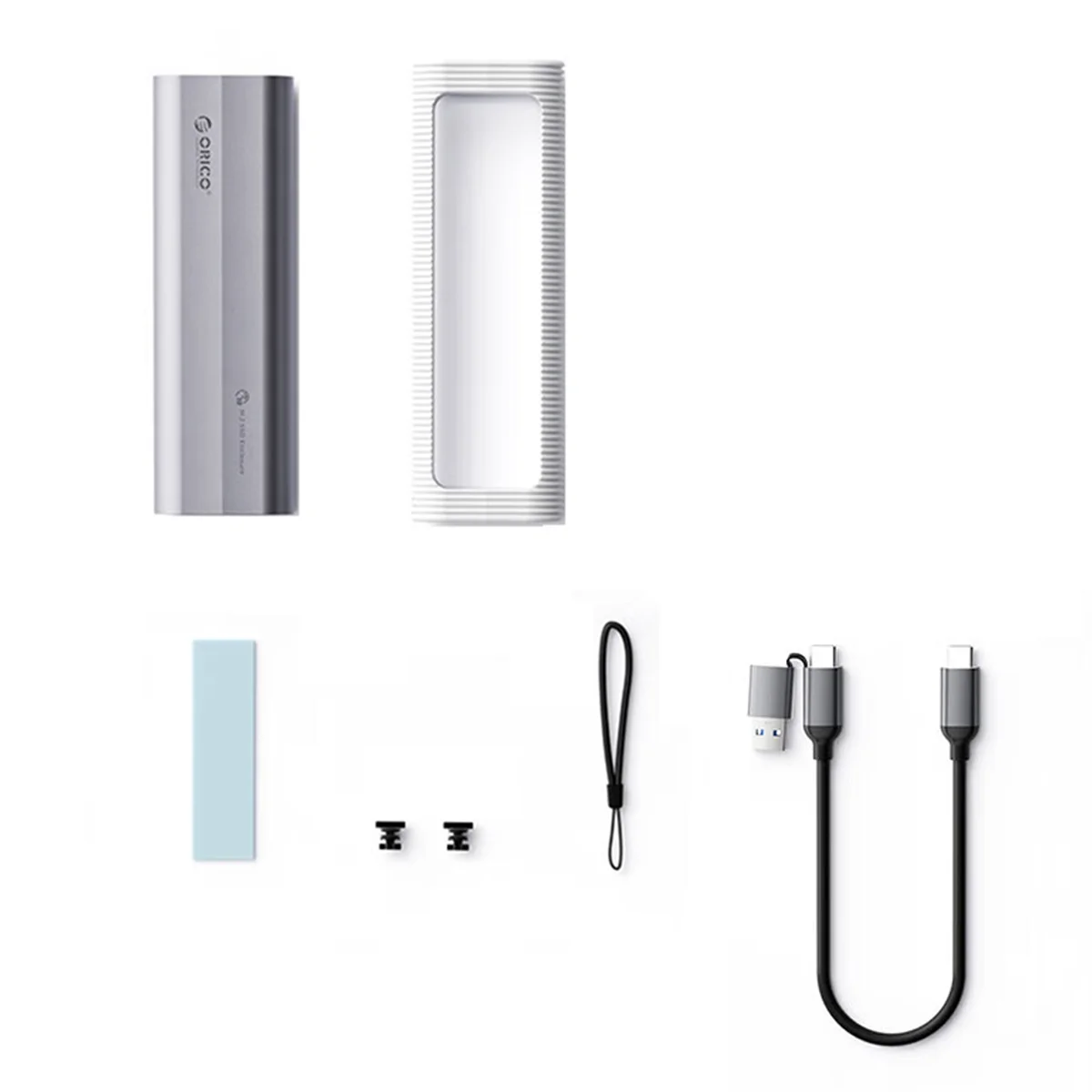 

Корпус M86K M.2 NVMe SSD Внешний USB-адаптер 10 Гбит/с с поддержкой NVMe и SSD B