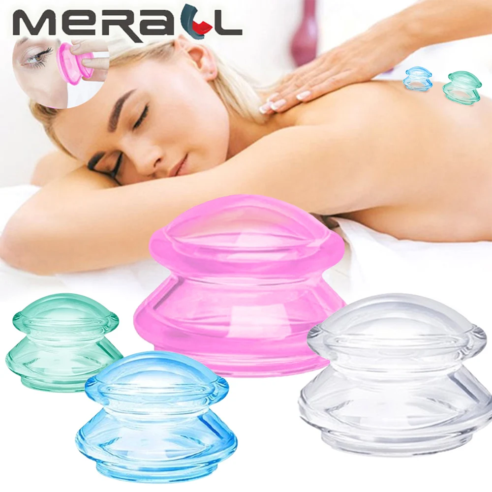 1 sztuk silikonowy masaż ciała kubki anty cellulit ssania Bubble Sucker chiński próżniowe cufings masażer do twarzy powrót terapii Se