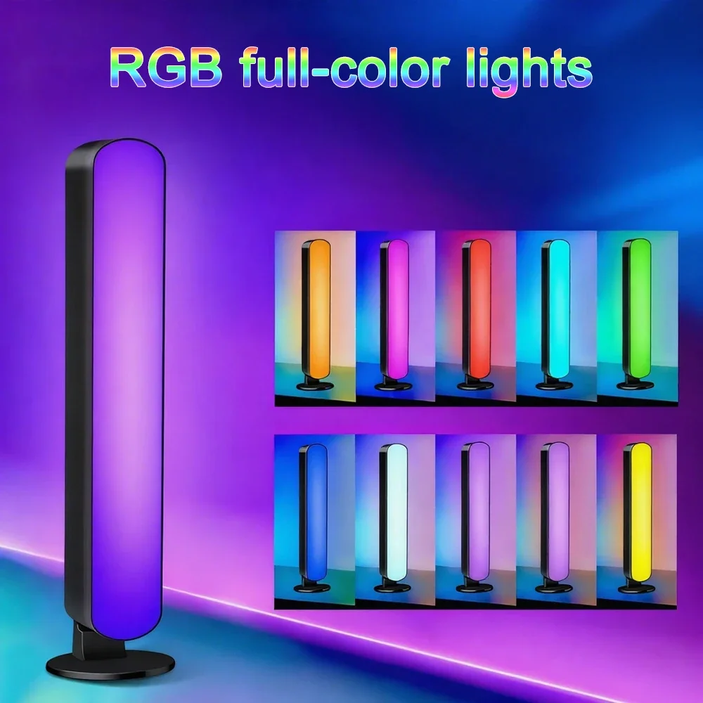 RGB USBLED Light Bar  Color Changing TV Backlight Remote Symphony Atmosphere Light Strips Music Rhythm Ambient Pickup Lamp Decor