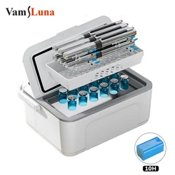 Insulin Cooler Large Capacity Convenient Box Rechargeable Medicine Cooler USB Box Mounted Pill Refrigeration Medical Kit