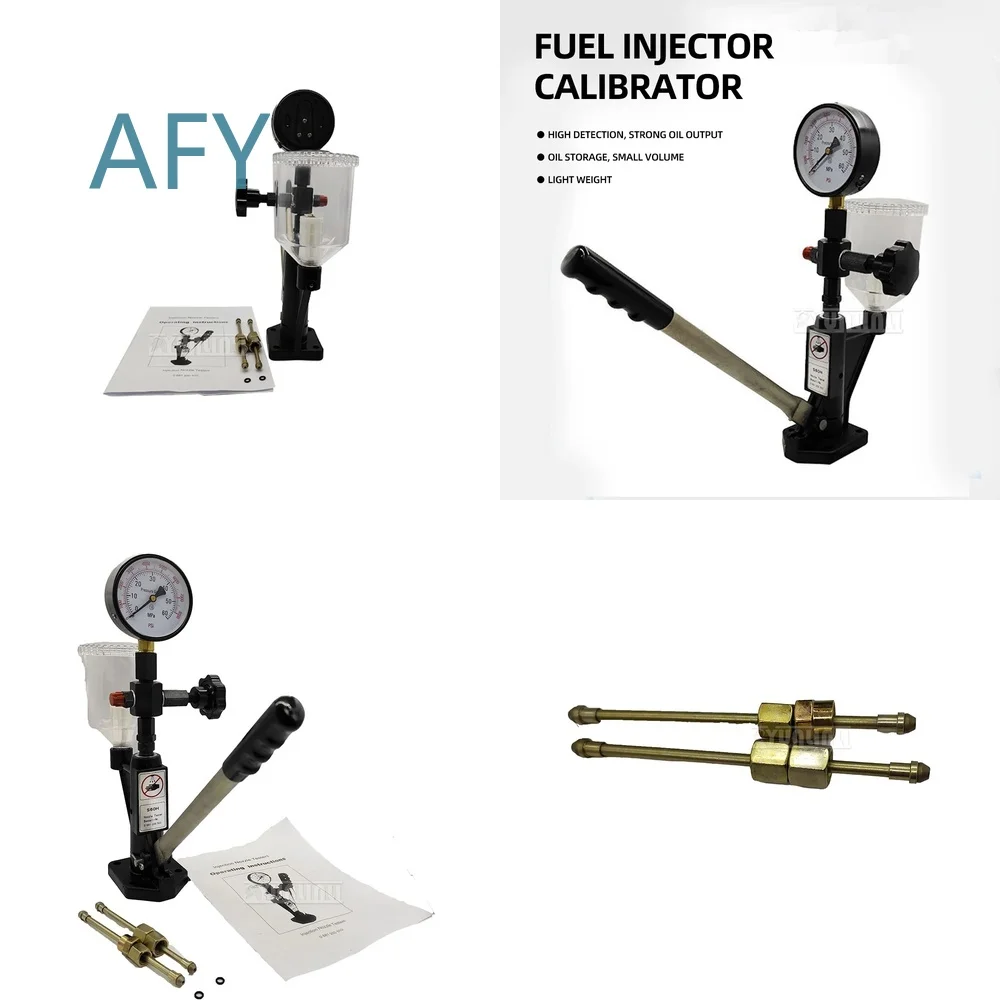 2026 S60H Fuel Injector Nozzle Calibration Tool for CR-C Diesel Common Rail Injector Tester Adjustable Injector Adjuster for