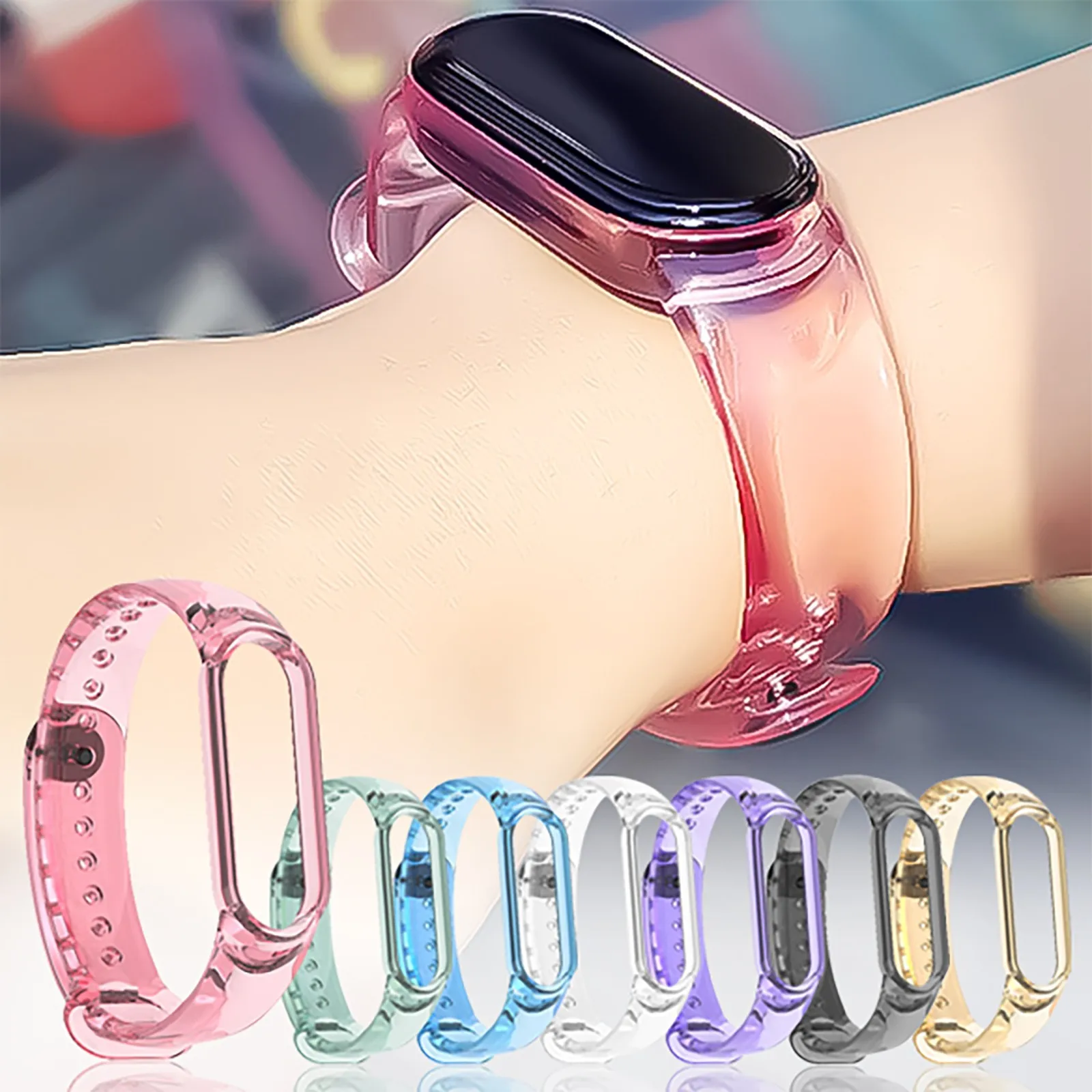 

Photochromic Wristband Watch For Women Wristband Smart Watch Wristband Women Men Sports Watch Belt Wristband Relogio Feminino