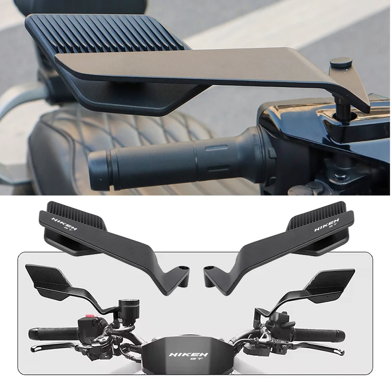 Motorcycle Stealth Mirror Adjustable Wind Wing Mirrors For YAMAHA NIKEN GT Niken NikenGT RNINET RNINE Custom Accessories
