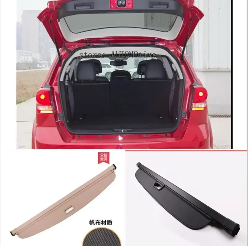 High Quality! Rear Trunk Security Shield Cargo Cover For Dodge Journey JC JCUV for Fiat Freemont 7 Seat 2013-2016