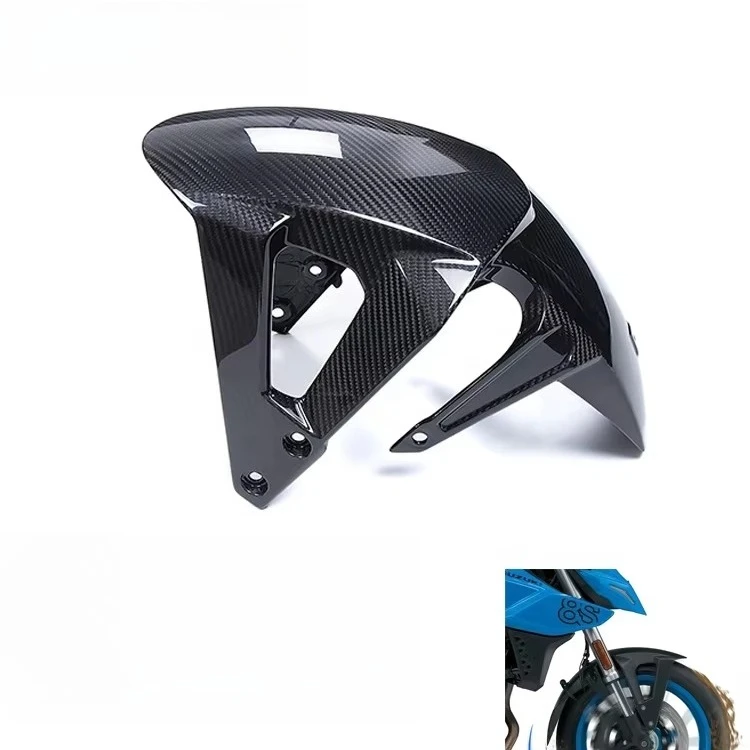 

STLF New Arrival 100% 3K Dry Carbon Fiber Motorcycle Front Fender for GSX8S GSX8R 2023 2024 2025