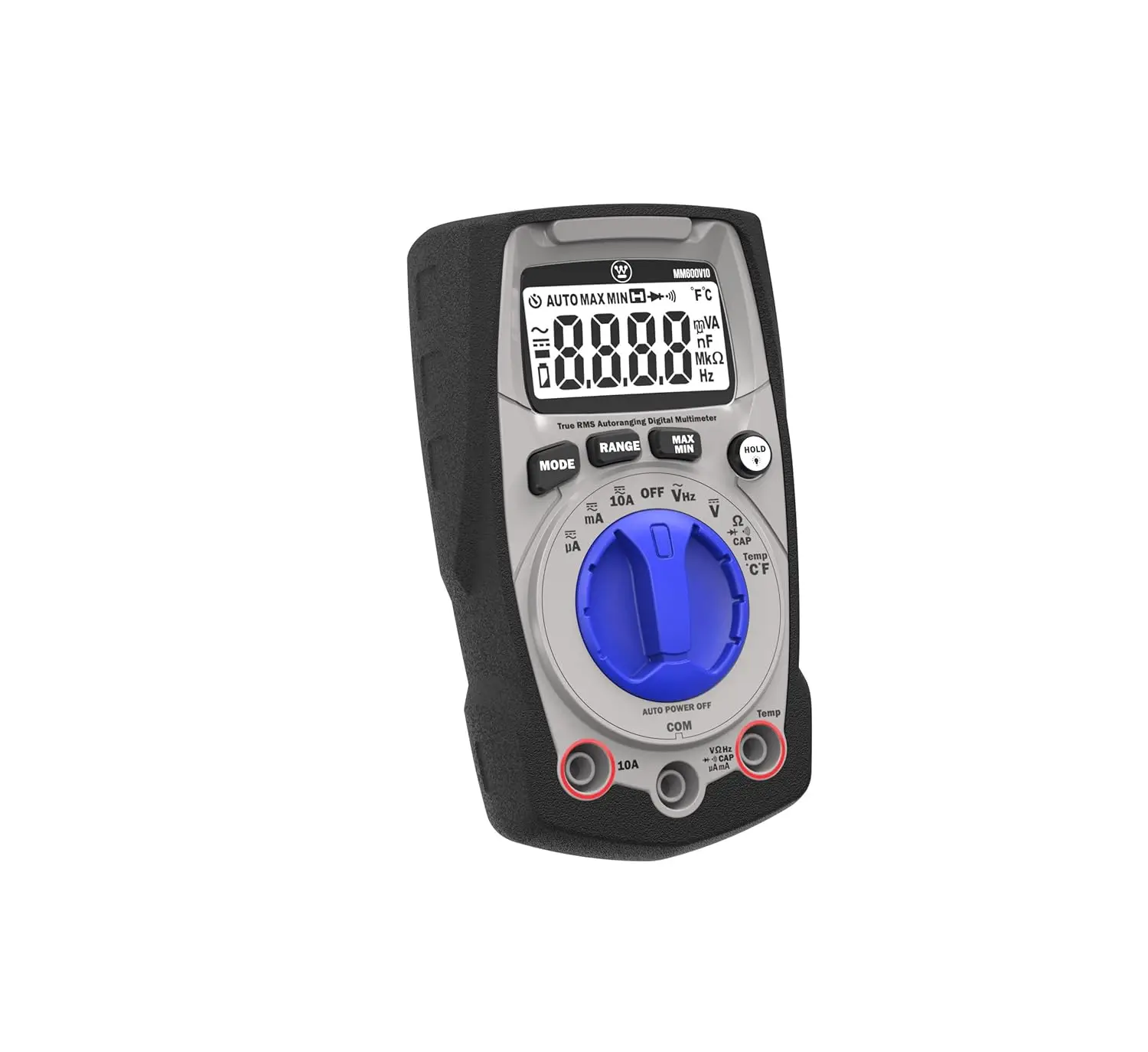 

Мультиметр True RMS на 600 В с подсветкой, измерением напряжения, тока, сопротивления, емкости, частоты, температуры — 2-летняя война