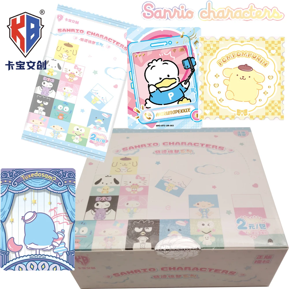 

Official KABAO Cute Cartoon Star Family Collection Card Exquisite Miracle Dream Painting Series Rare Cards Kids Christmas Gifts