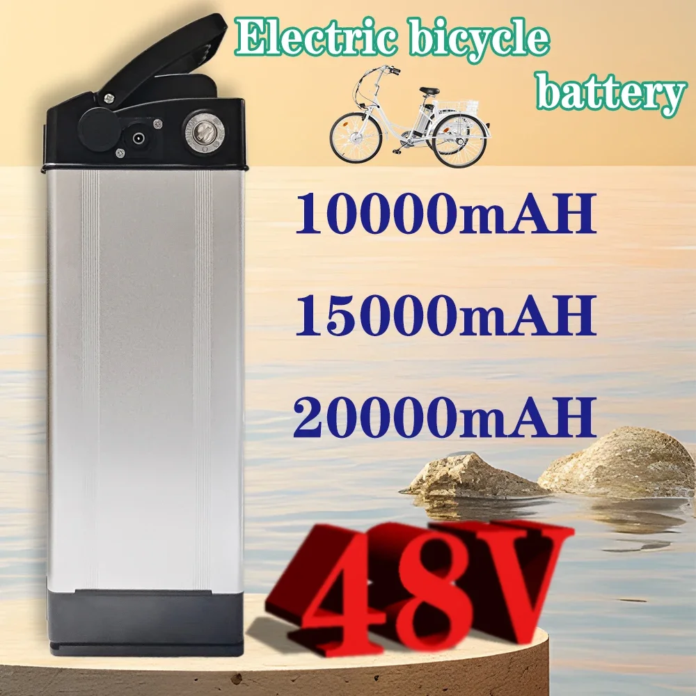 

HaiBa 48V Ebike Battery Pack 10Ah/15Ah/20Ah For Shengmilo MX20 Folding Fat Tire Snow Bike Electric Bicycle