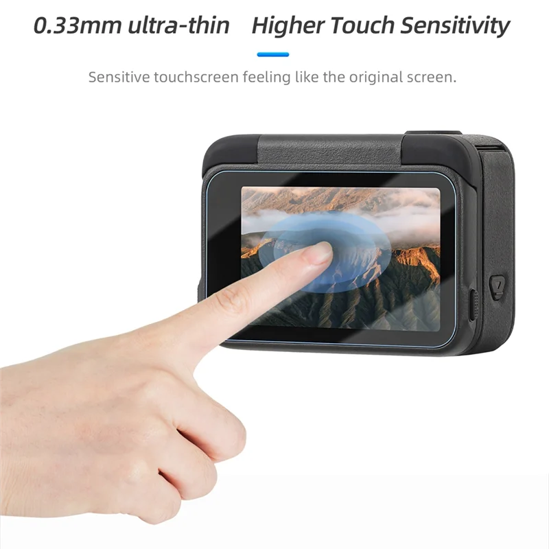 New!Screen Lens Protector For Insta360 Ace Pro 2 Tempered Glass Anti-Scratch Protective Film Lens Protector For Insta360 B